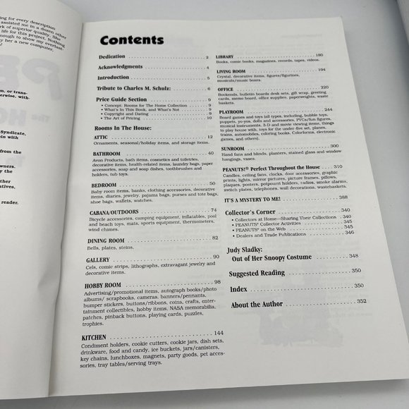 Peanuts: The Home Collection - Identification & Value Guide  1999 Antique Trader - Picture 6 of 10